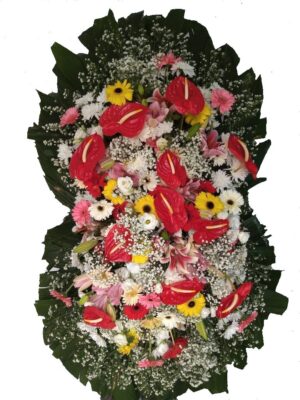 Coroa de Flores Dual Luxo 01