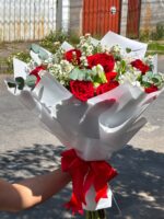 Buque 12 Rosas Vermelhas - Imagem 3